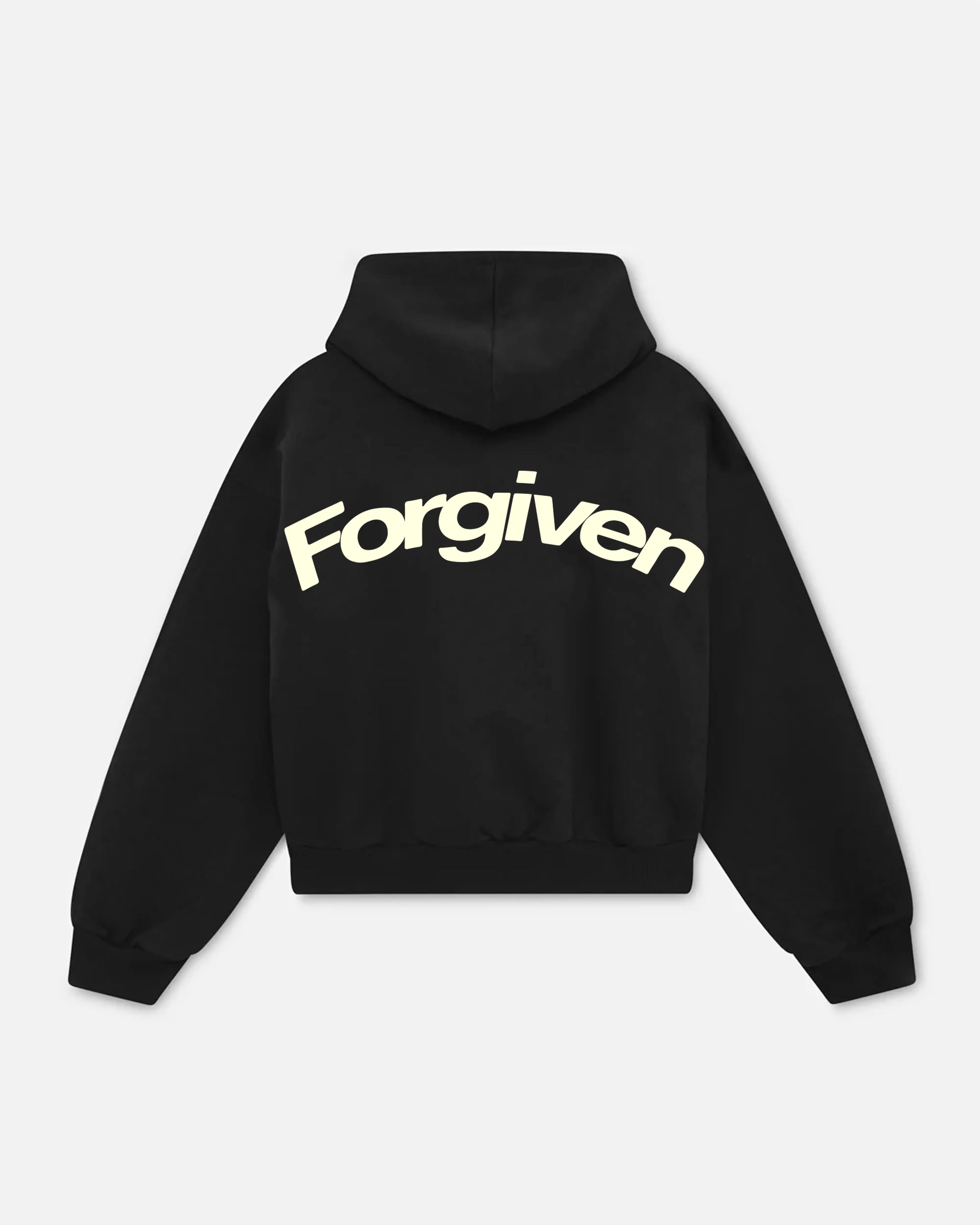 Faith Link Co. - Forgiven Hoodie - 100% Premium Cotton, Message-Driven and Scripture-Based Design (Ephesians 1:7)