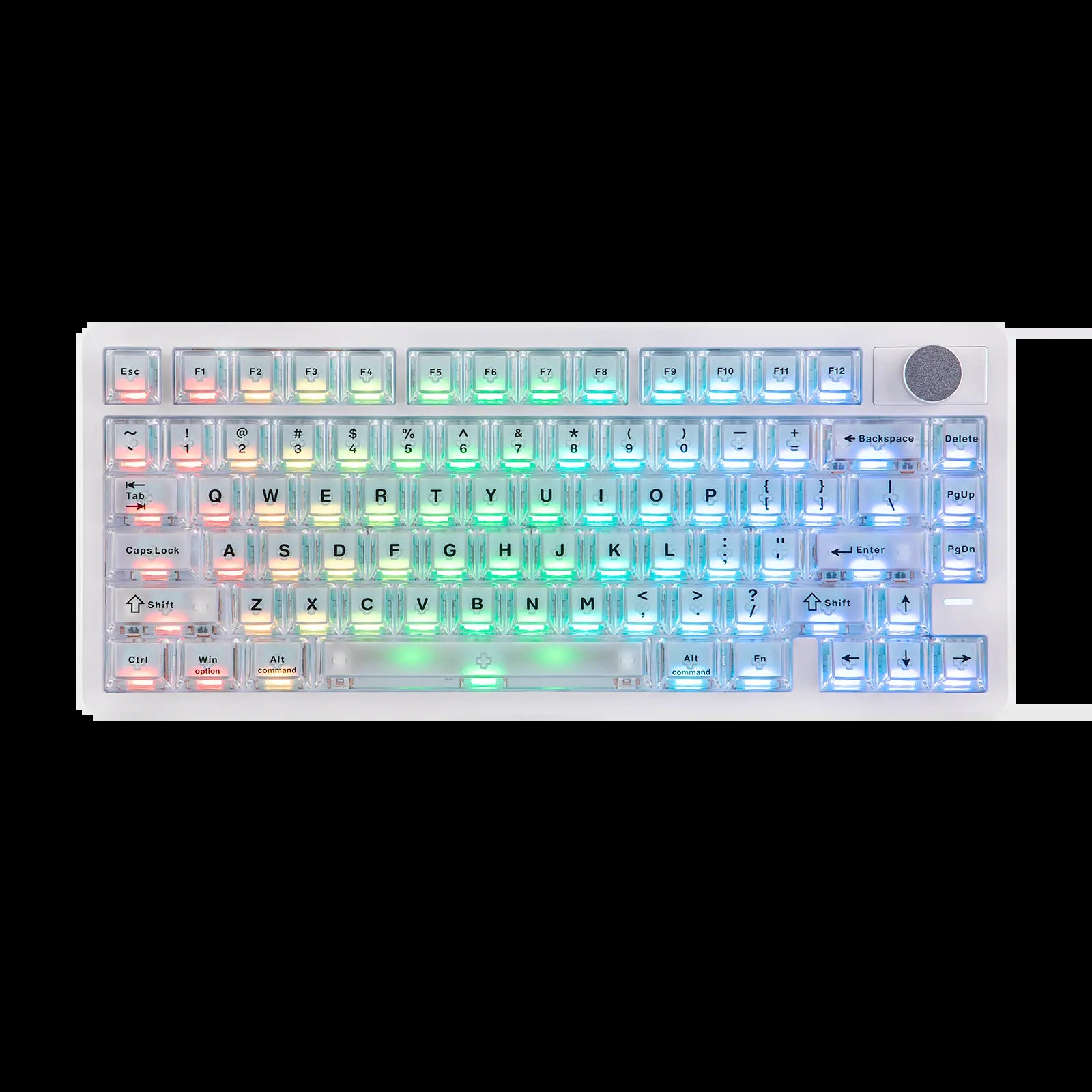 EPOMAKER HE75 V2 Hall Effect Gaming Keyboard, 8K Polling & 0.1Ms, 8000Mah & 2.4Ghz/Bt, Hot Swap Key & Knob, 0.005Mm Adjustable Actuation, Rapid Triggering, Creamy & Thocky
