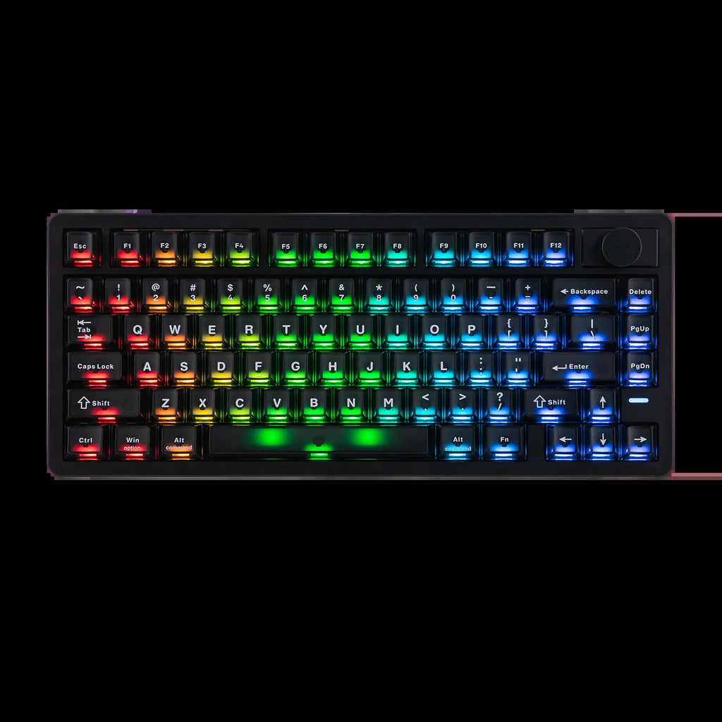 EPOMAKER HE75 V2 Hall Effect Gaming Keyboard, 8K Polling & 0.1Ms, 8000Mah & 2.4Ghz/Bt, Hot Swap Key & Knob, 0.005Mm Adjustable Actuation, Rapid Triggering, Creamy & Thocky