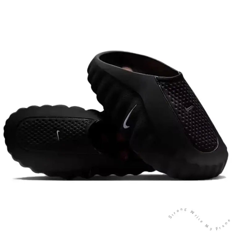 Mind 001 Black Chrome Stylish Comfortable Non-Slip Durable Sports Slippers