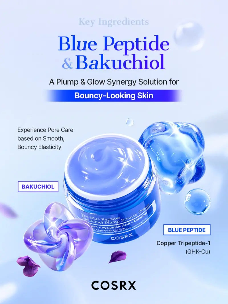 [NEW] [COSRX Official] COSRX Copper Peptide Cream L Copper Peptide + Bakuchiol L Bouncing Plumping Skin Repair Kit